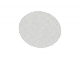 Round filter - 13.25 in. - White