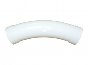 Elbow PVC pipe fitting for Retraflex retractable hose - 45° - Very long-radius