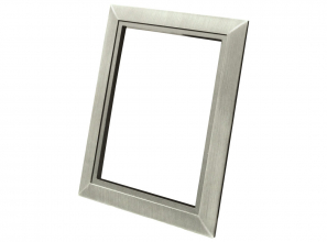 Wall inlet trim plate - Metallic finish - Stainless steel - Decovac